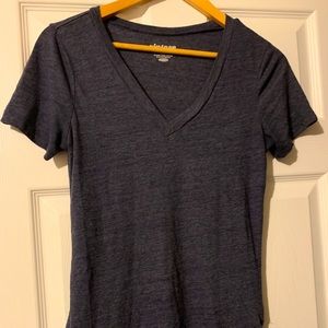 Old Navy heathered vintage style v neck small